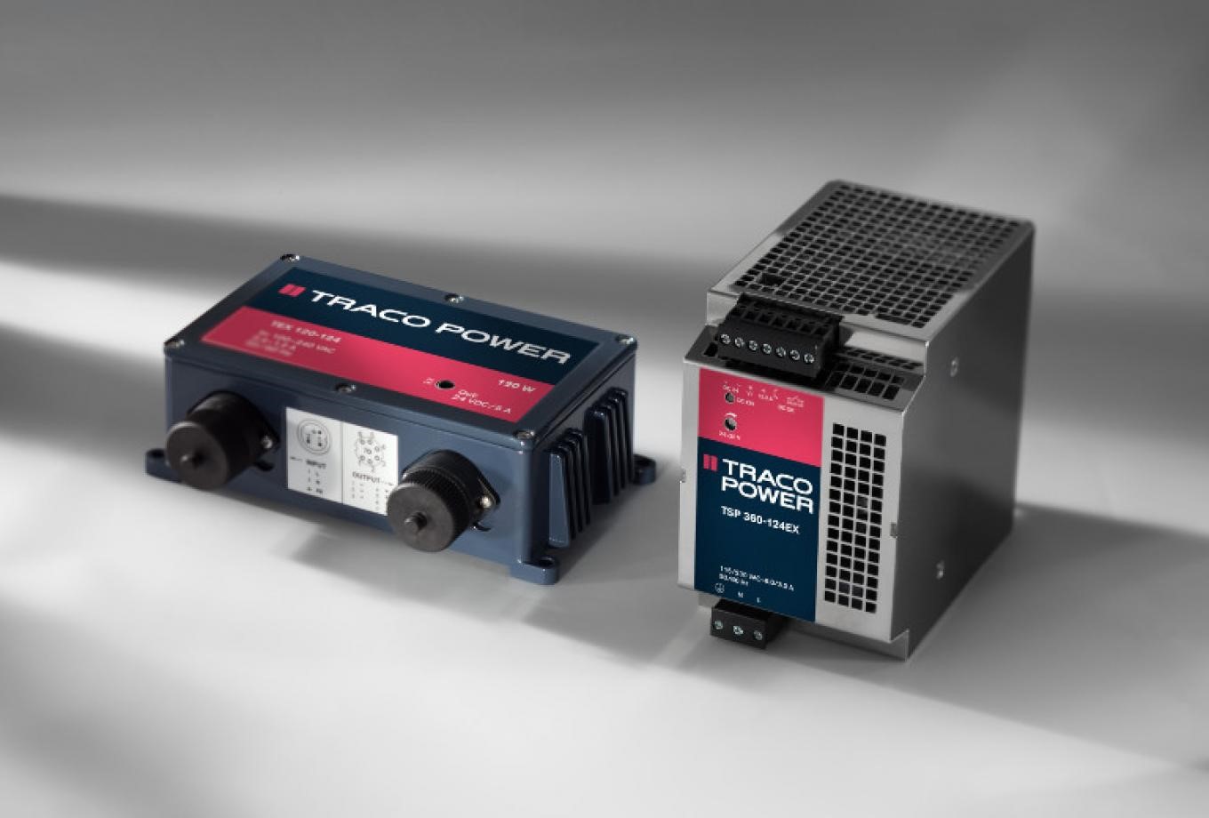 TRACO AC/DC Power Supplies Harsh Industry and Ex 50 – 960 Watt